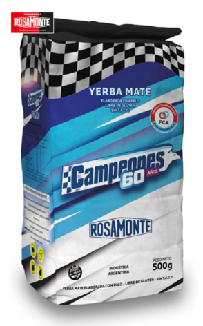 YERBA MATE ROSAMONTE CAMPEONES EDICIÓN LIMITADA