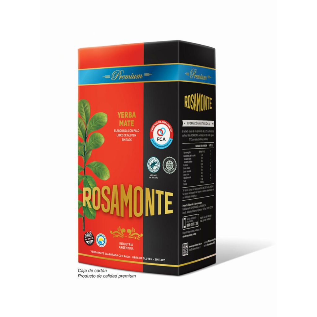 YERBA MATE ROSAMONTE PREMIUM