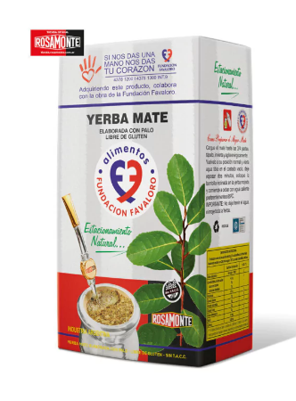 YERBA MATE ROSAMONTE FUNDACION FAVALORO